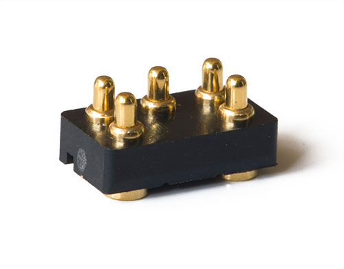 5PIN直立式POGOPIN連接器彈簧頂針插圖1